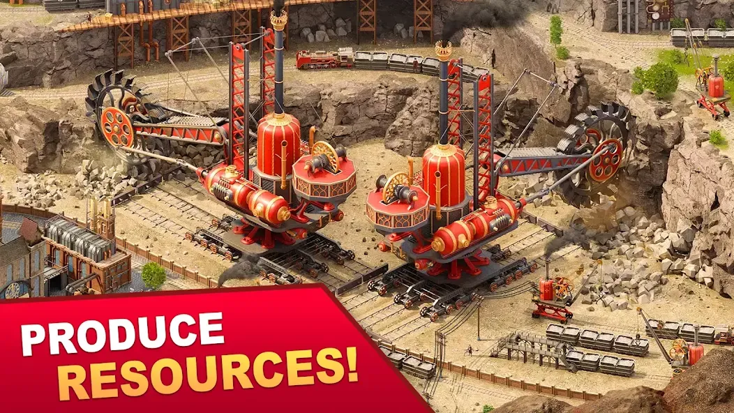 Steam City: Town building game (Стим Сити) МОД/Взлом [Много денег, Монет и Все открыто] Screenshot 2