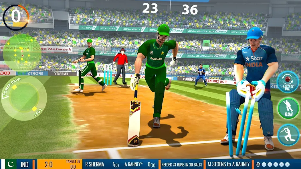 Indian Cricket Game Champion (Индийские чемпионы игры в крикет) МОД/Взлом [Деньги, Монеты и Меню MOD] Screenshot 5