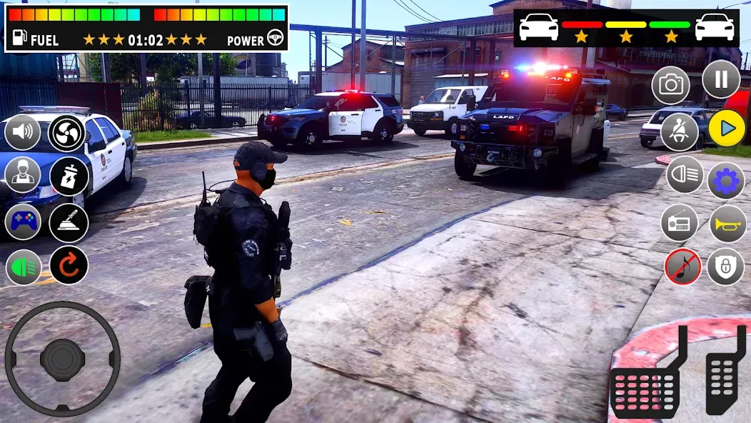 Police Games Simulator: PGS 3d МОД/Взлом [Меню, Бесконечные монеты и Открытые уровни] Screenshot 2