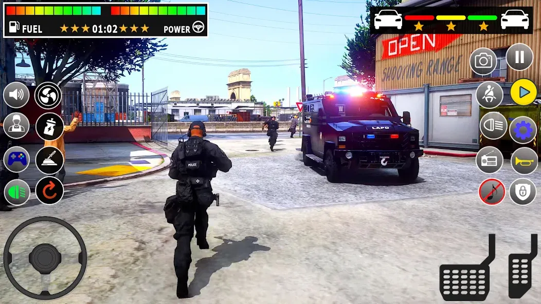 Police Games Simulator: PGS 3d МОД/Взлом [Меню, Бесконечные монеты и Открытые уровни] Screenshot 3