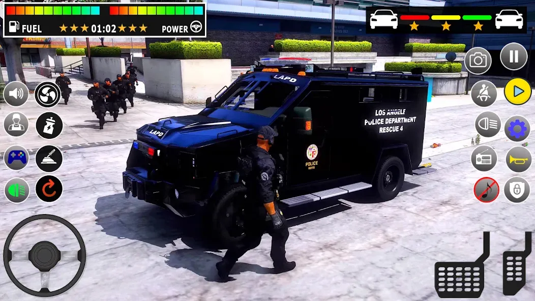 Police Games Simulator: PGS 3d МОД/Взлом [Меню, Бесконечные монеты и Открытые уровни] Screenshot 4