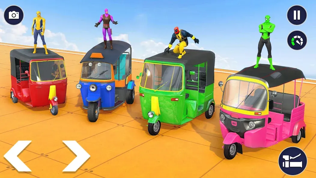 Tuk Tuk Auto Rickshaw Games 3D (Тук Тук Автомобильные рикши игры 3D) МОД/Взлом [Деньги, Монеты и Меню MOD] Screenshot 1