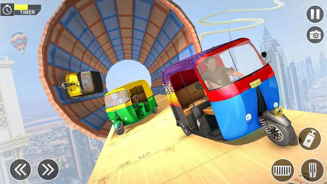 Tuk Tuk Auto Rickshaw Games 3D (Тук Тук Автомобильные рикши игры 3D) МОД/Взлом [Деньги, Монеты и Меню MOD] Screenshot 4