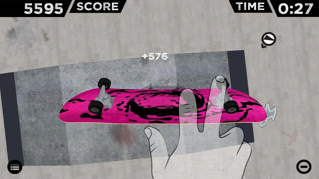 Fingerboard HD Skateboarding (Фингерборд ХД скейтбординг) МОД/Взлом [Деньги, Монеты и Меню MOD] Screenshot 4