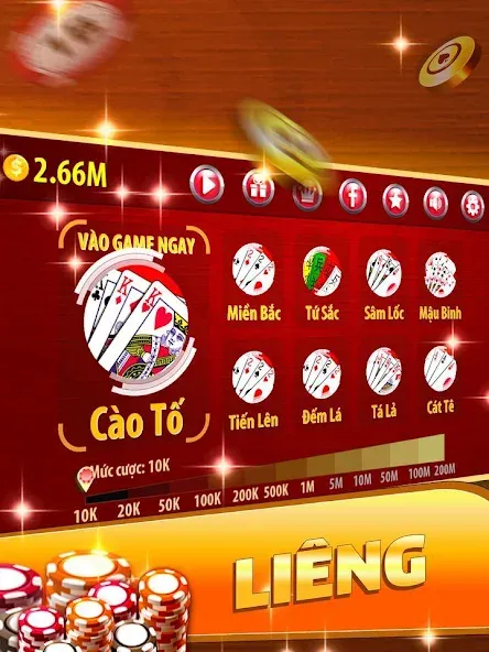 Liêng - Lieng — скриншот 2 Liêng - Lieng — скриншот 2