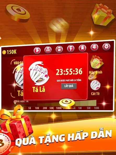 Phỏm - Phom МОД/Взлом [Меню, Бесконечные монеты и Открытые уровни] Screenshot 3