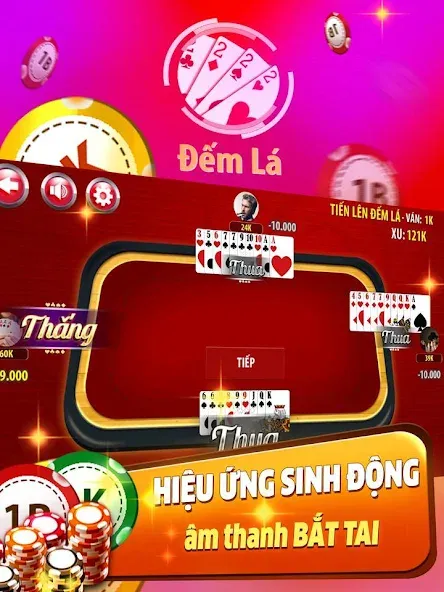 Tiến Lên Đếm Lá - Tien Len МОД/Взлом [Много денег, Монет и Все открыто] Screenshot 4