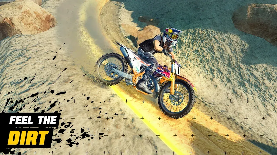 Dirt Bike Unchained: MX Racing (Дерт Байк Анчейнд) МОД/Взлом [Много денег, Монет и Все открыто] Screenshot 4