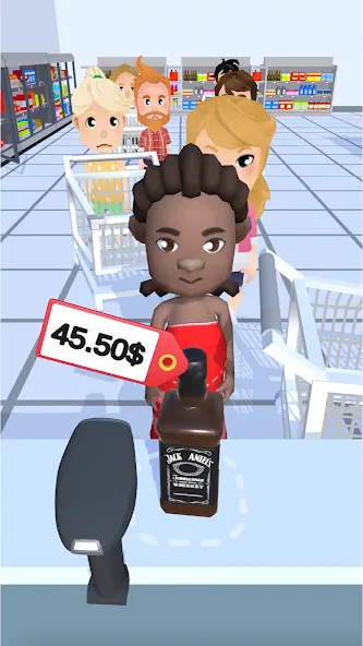 Hypermarket 3D (Хайпермаркет 3D) МОД/Взлом [Много денег, Монет и Все открыто] Screenshot 1