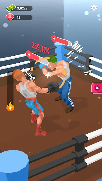 Tap Punch - 3D Boxing (Тап Панч) МОД/Взлом [Бесконечные деньги, Монеты и Мега MOD] Screenshot 2
