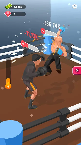 Tap Punch - 3D Boxing (Тап Панч) МОД/Взлом [Бесконечные деньги, Монеты и Мега MOD] Screenshot 4