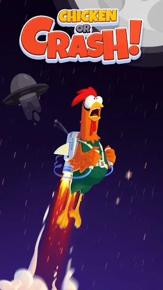 Chicken or Crash! Win Bitcoin. МОД/Взлом [Все открыто, Дополнительные деньги и Меню MOD] Screenshot 1