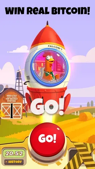 Chicken or Crash! Win Bitcoin. МОД/Взлом [Все открыто, Дополнительные деньги и Меню MOD] Screenshot 2