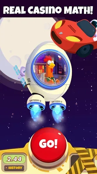 Chicken or Crash! Win Bitcoin. МОД/Взлом [Все открыто, Дополнительные деньги и Меню MOD] Screenshot 4