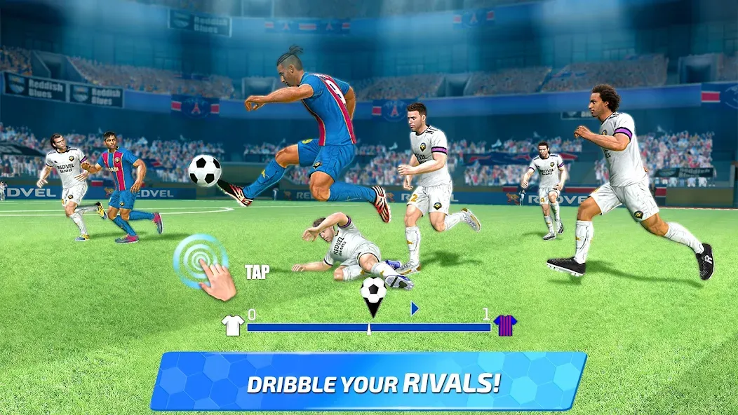 Soccer Star 24 Super Football (оккер Стар 23 Супер Футбол) МОД/Взлом [Много монет, Открытые уровни и Мега MOD] Screenshot 2