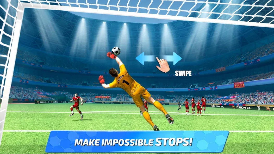 Soccer Star 24 Super Football (оккер Стар 23 Супер Футбол) МОД/Взлом [Много монет, Открытые уровни и Мега MOD] Screenshot 3