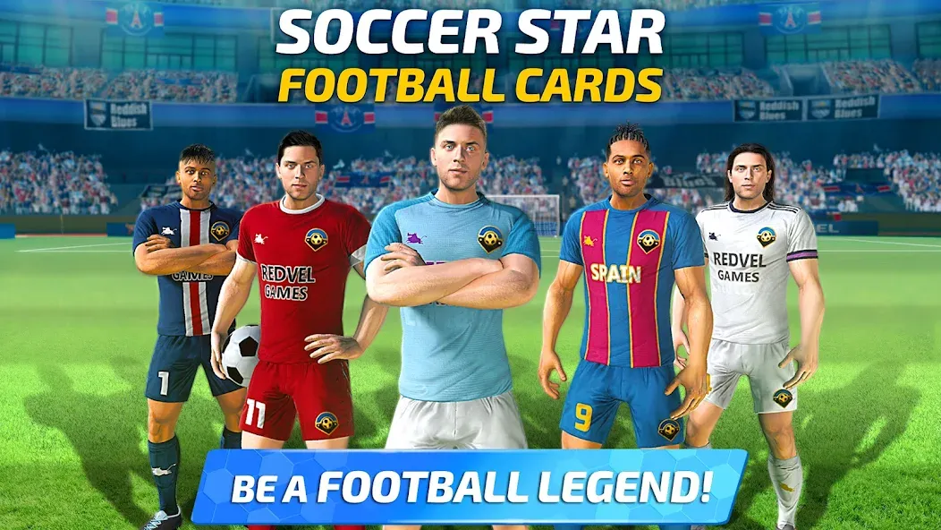 Soccer Star 24 Super Football (оккер Стар 23 Супер Футбол) МОД/Взлом [Много монет, Открытые уровни и Мега MOD] Screenshot 4
