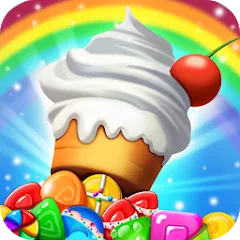Скачать Взломанная Cookie Jelly Match на Андроид (Много жизней и ходов)