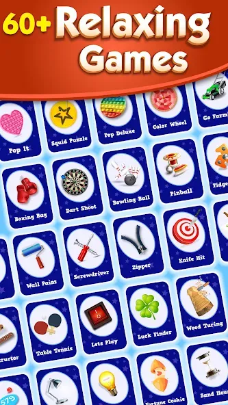 Antistress - Relaxing Games МОД/Взлом [Меню, Бесконечные монеты и Открытые уровни] Screenshot 1