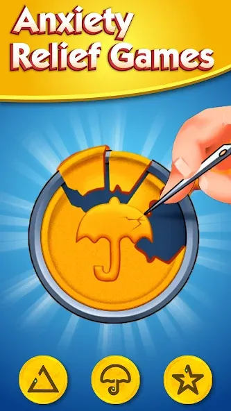 Antistress - Relaxing Games МОД/Взлом [Меню, Бесконечные монеты и Открытые уровни] Screenshot 2
