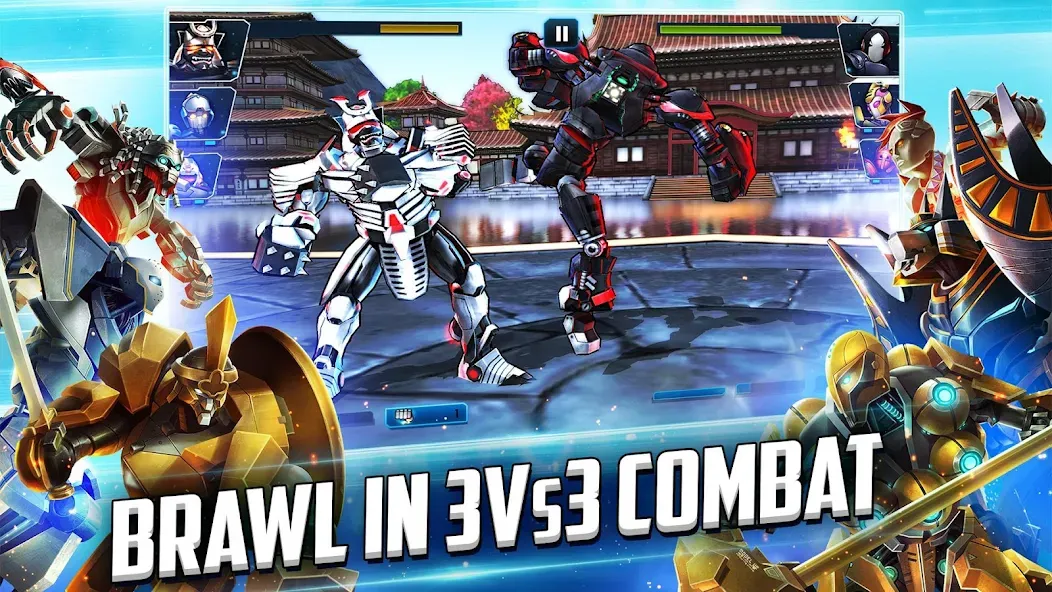 Ultimate Robot Fighting (Ультимейт Робот Файтинг) МОД/Взлом [Все открыто, Дополнительные деньги и Меню MOD] Screenshot 3