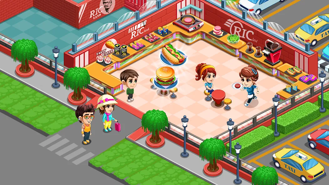 Cooking Restaurant Kitchen (Кукинг Ресторан Китчен) МОД/Взлом [Деньги, Монеты и Меню MOD] Screenshot 5