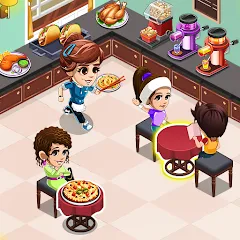 Скачать Cooking Restaurant Kitchen Взлом (Много денег) на Андроид бесплатно