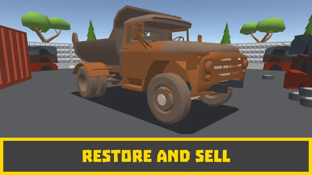 Retro Garage - Car Mechanic МОД/Взлом [Много монет, Открытые уровни и Мега MOD] Screenshot 3
