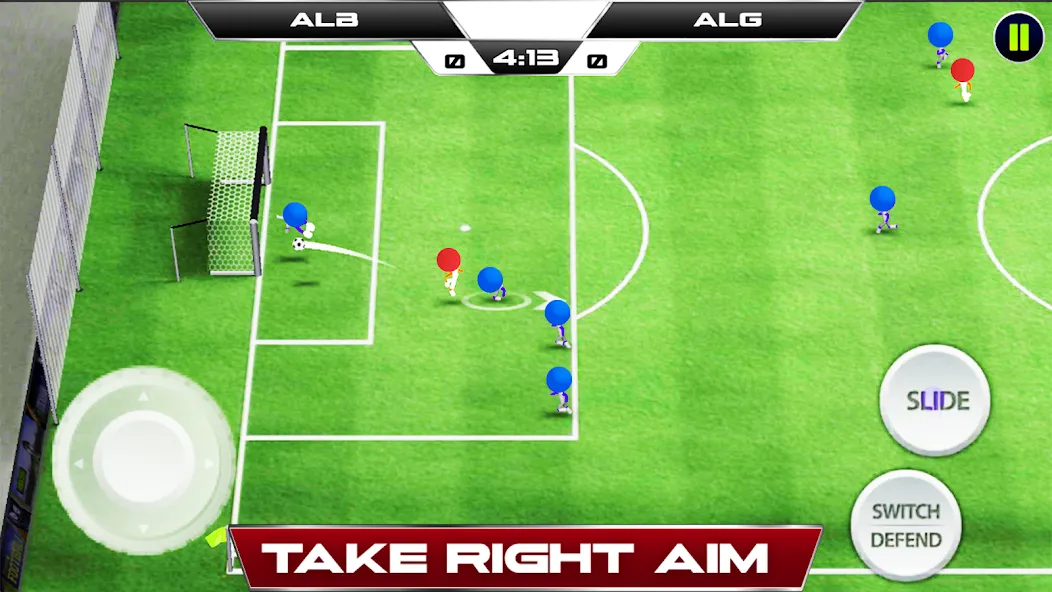 Stickman Soccer Football Game МОД/Взлом [Много денег, Монет и Все открыто] Screenshot 3