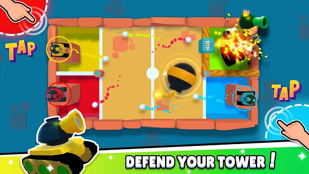 TwoPlayerGames 2 3 4 Player МОД/Взлом [Деньги, Монеты и Меню MOD] Screenshot 2
