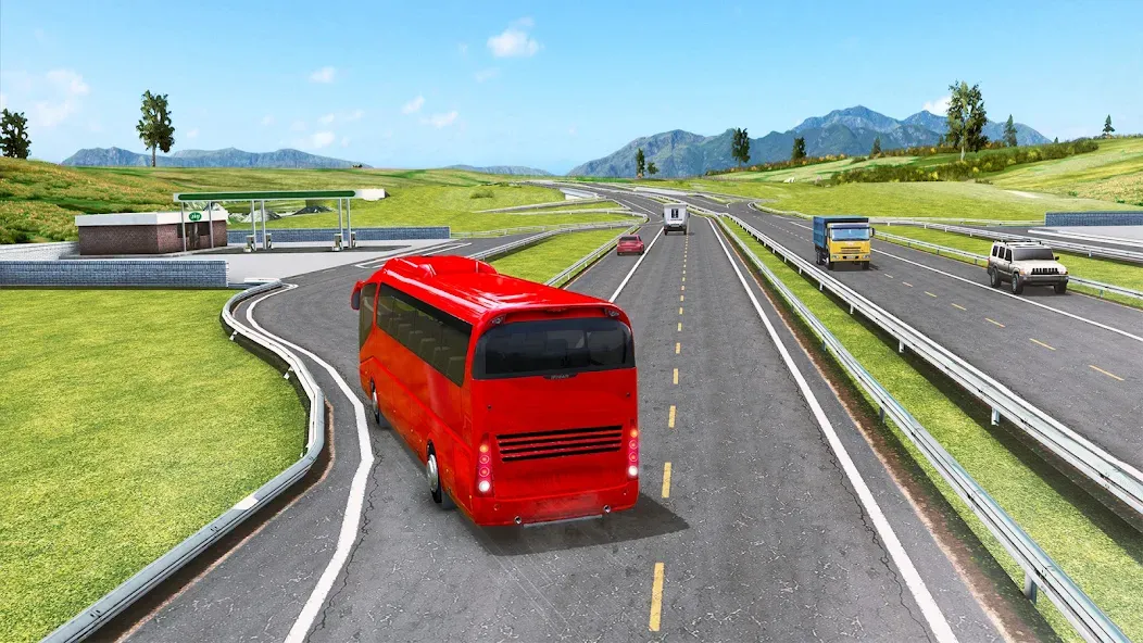 Highway Bus Simulator Bus Game МОД/Взлом [Бесконечные деньги, Монеты и Мега MOD] Screenshot 4