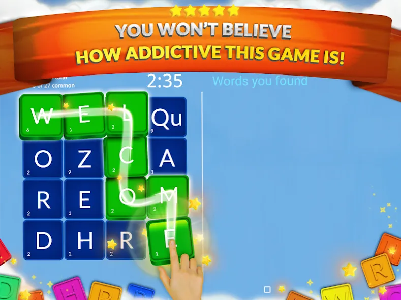 WordHero : word finding game (ВордХиро) МОД/Взлом [Все открыто, Дополнительные деньги и Меню MOD] Screenshot 5