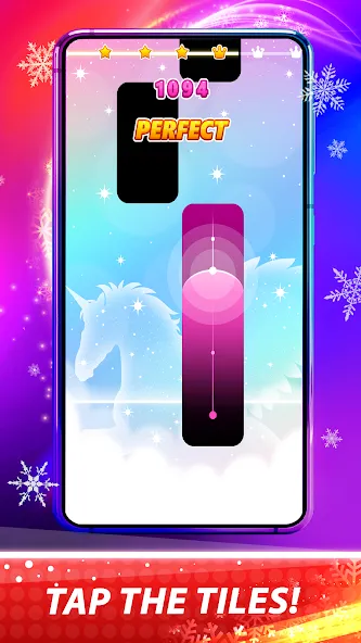 Magic Pink Tiles: Piano Game (Магические розовые плитки) МОД/Взлом [Много денег, Монет и Все открыто] Screenshot 1