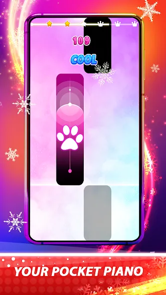 Magic Pink Tiles: Piano Game (Магические розовые плитки) МОД/Взлом [Много денег, Монет и Все открыто] Screenshot 2