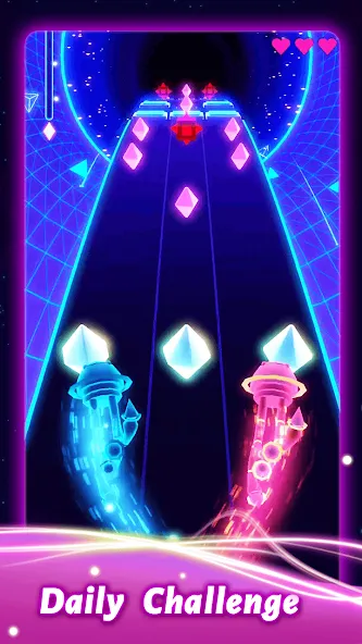 Rolling Twins: Music Ball Rush (Роллинг Твинс) МОД/Взлом [Все открыто, Дополнительные деньги и Меню MOD] Screenshot 2