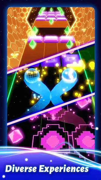 Rolling Twins: Music Ball Rush (Роллинг Твинс) МОД/Взлом [Все открыто, Дополнительные деньги и Меню MOD] Screenshot 5