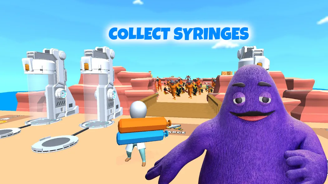 Grimace monster playground (Батл Плейграунд Монстерс) МОД/Взлом [Много денег, Монет и Все открыто] Screenshot 1