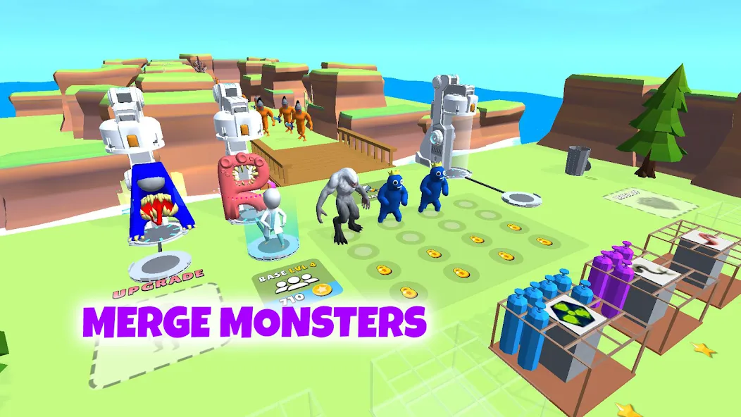 Grimace monster playground (Батл Плейграунд Монстерс) МОД/Взлом [Много денег, Монет и Все открыто] Screenshot 2