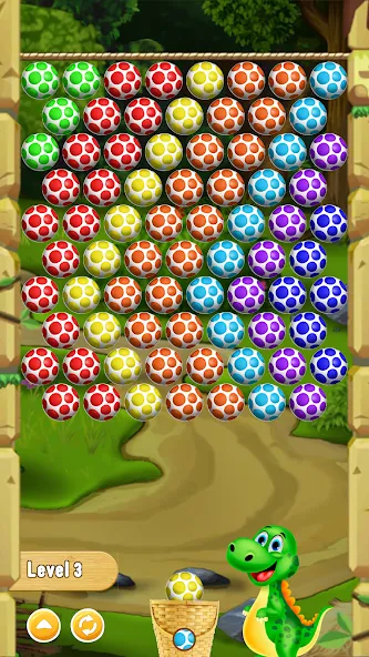 Shoot Dinosaur Eggs МОД/Взлом [Бесконечные деньги, Монеты и Мега MOD] Screenshot 3