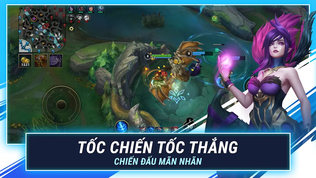 LMHT: Tốc Chiến (эмэйчти или      представляет собой мобильную версию популярной онлайнигры   ) МОД/Взлом [Все открыто, Дополнительные деньги и Меню MOD] Screenshot 3