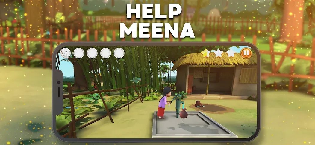 Meena Game 2 (Мина Гейм 2) МОД/Взлом [Много монет, Открытые уровни и Мега MOD] Screenshot 4