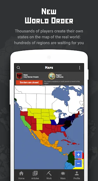 Rival Regions: world strategy (Ривал Регионс) МОД/Взлом [Меню, Бесконечные монеты и Открытые уровни] Screenshot 1