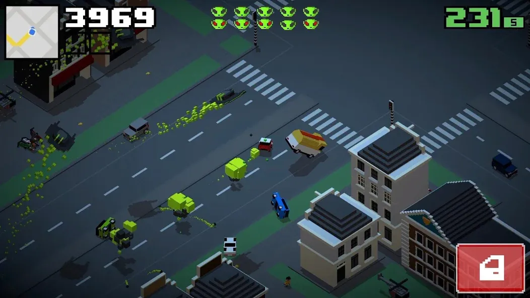 Smashy Road: Wanted 2 (Смэши Роуд) МОД/Взлом [Много денег, Монет и Все открыто] Screenshot 4