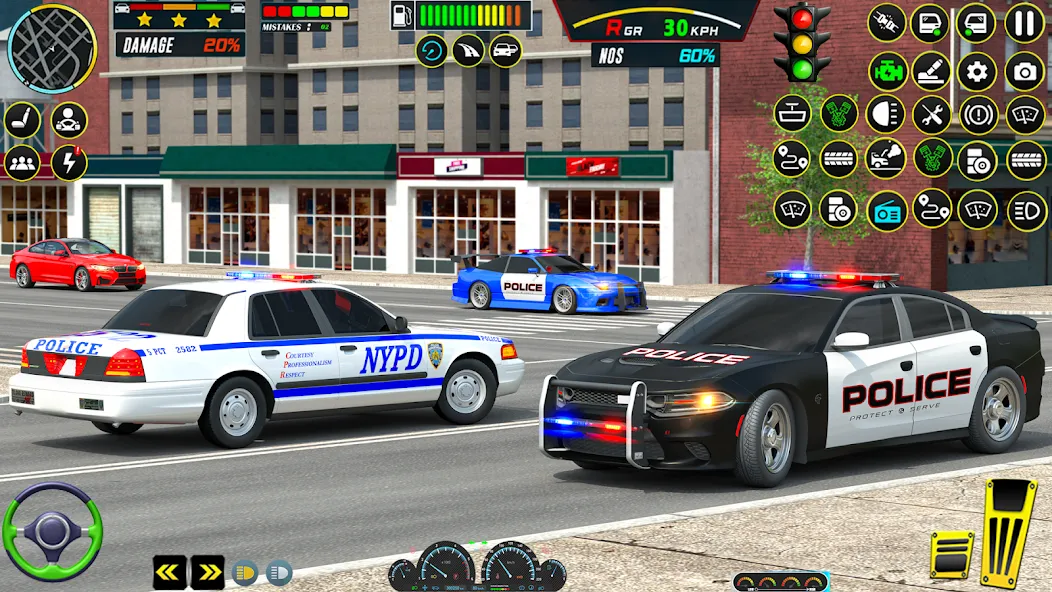 US Police Car Parking - King МОД/Взлом [Деньги, Монеты и Меню MOD] Screenshot 3