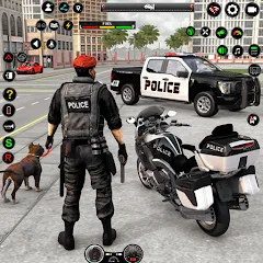 Скачать US Police Car Parking - King Взлом (Много денег) на Андроид бесплатно