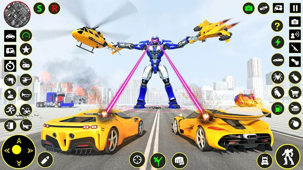Truck Game - Car Robot Games МОД/Взлом [Деньги, Монеты и Меню MOD] Screenshot 3