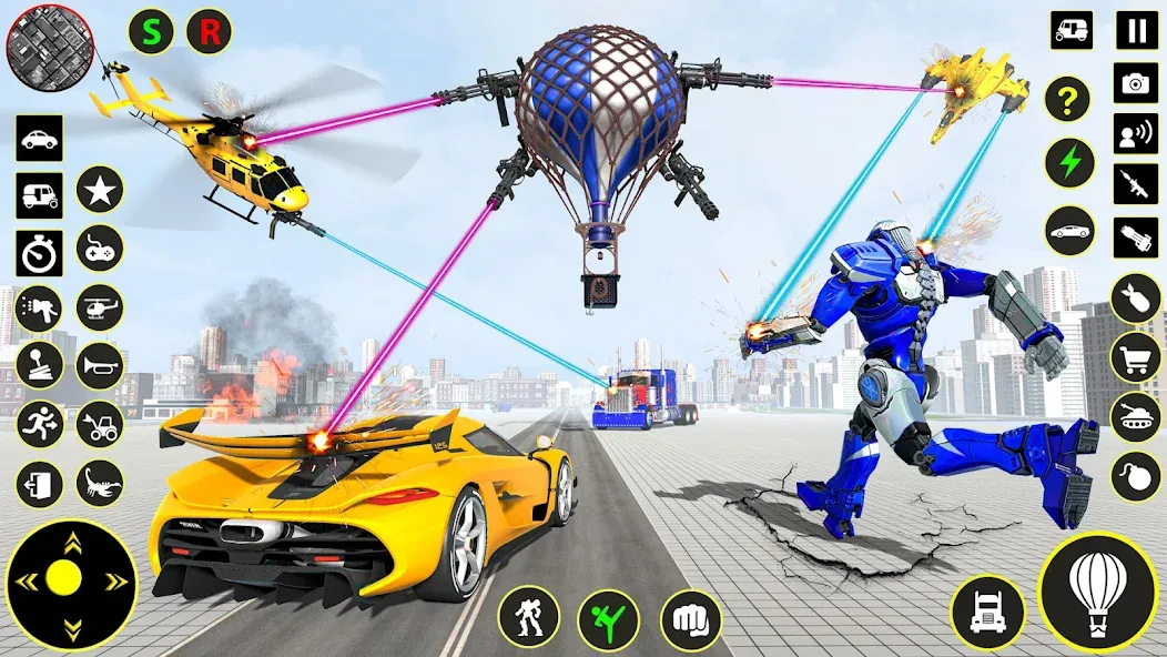 Truck Game - Car Robot Games МОД/Взлом [Деньги, Монеты и Меню MOD] Screenshot 4