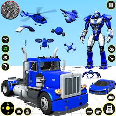 Скачать Truck Game - Car Robot Games Взлом (Много денег) на Андроид бесплатно