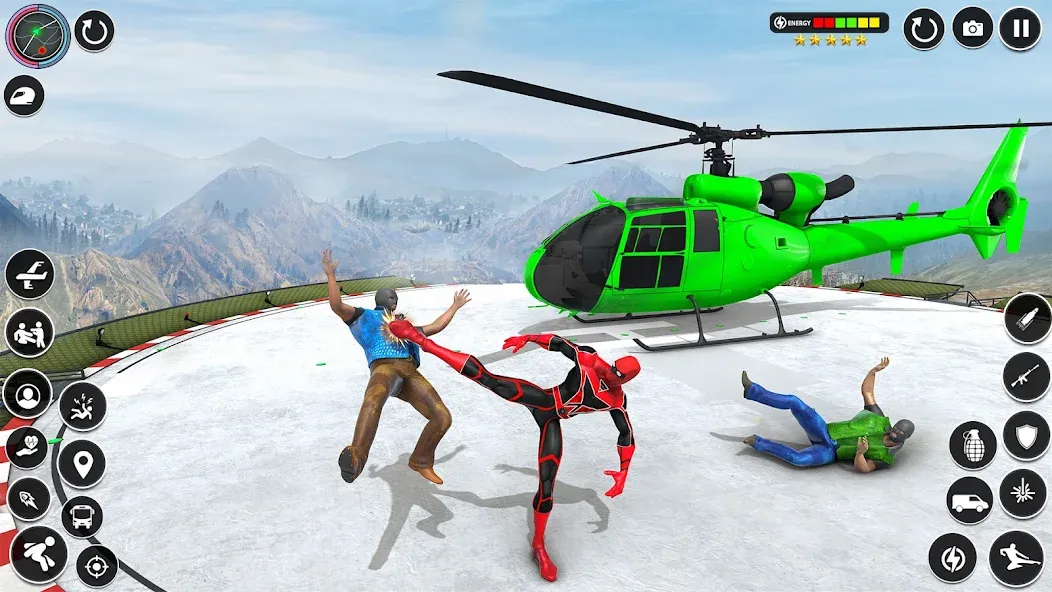 Spider Rope Games - Crime Hero МОД/Взлом [Много денег, Монет и Все открыто] Screenshot 5