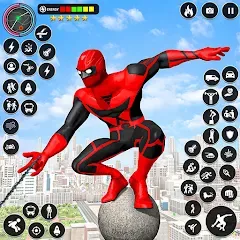 Скачать Spider Rope Games - Crime Hero Взлом на много денег и бессмертие на Андроид бесплатно